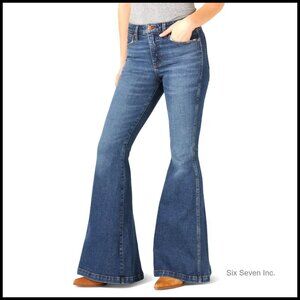 High Rise Flare Jeans Retro Y2K Chic Bell Bottom Figure Flattering